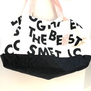 Benefit 'Laughter Is The Best Cosmetic' Canvas Duffle Dance Bag